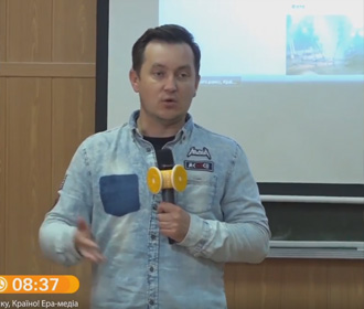 Антон Середа в гостях у полтавських студентів